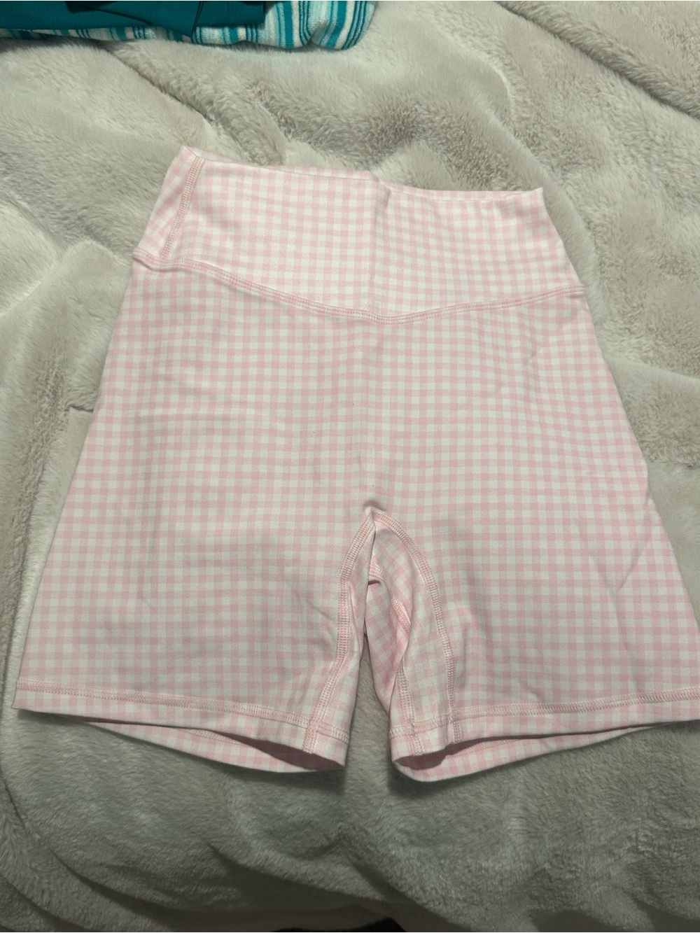 Liaison the Label Pink Gingham Bridge Shorts